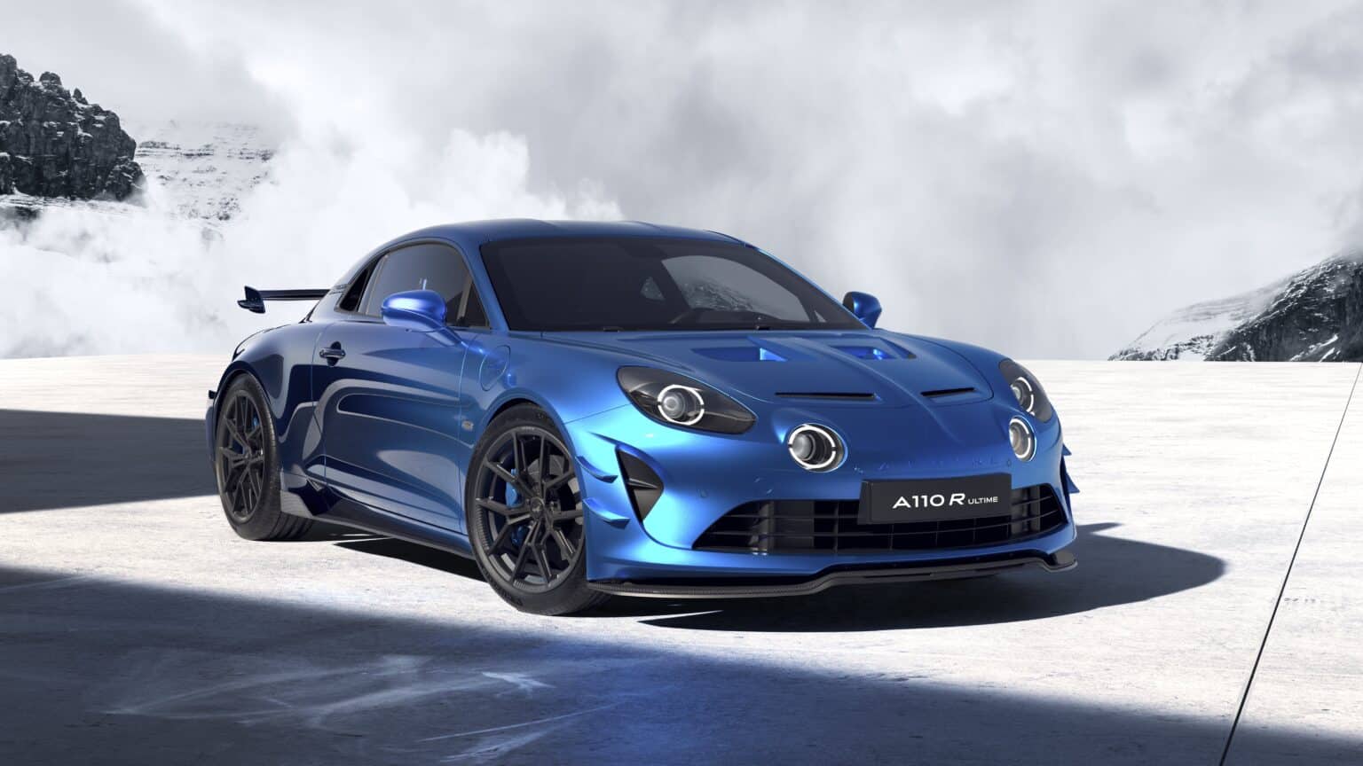 Alpine A110 R Ultime révélée au Mondial de l Auto la plus sportive