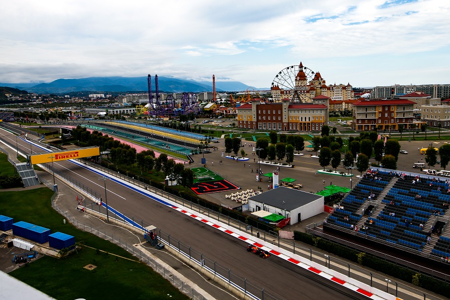 Le circuit de F1 de Sochi en Russie