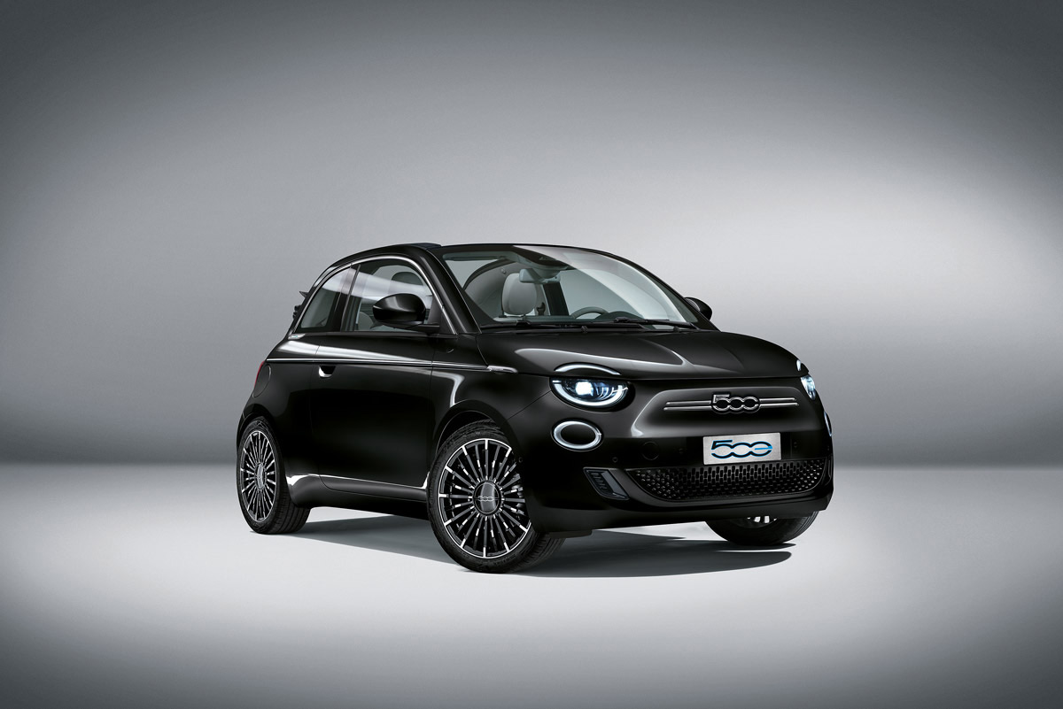 Fiat 500 voiture électrique Mondial de l'Auto 2022