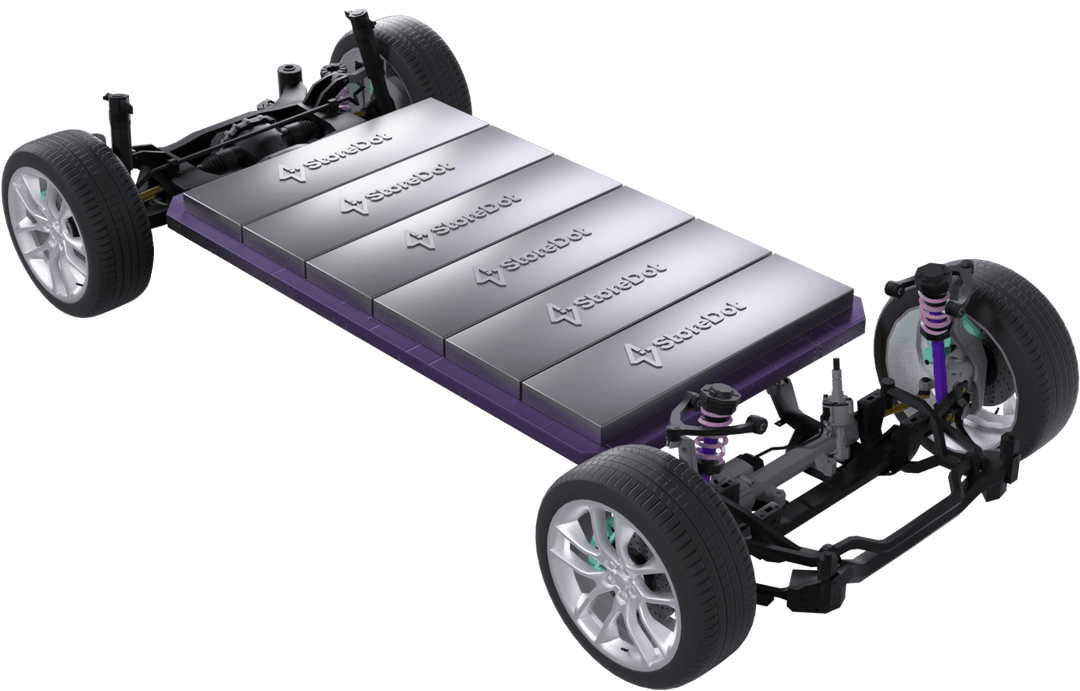 Une batterie StoreDot Mondial de l'Auto 2022