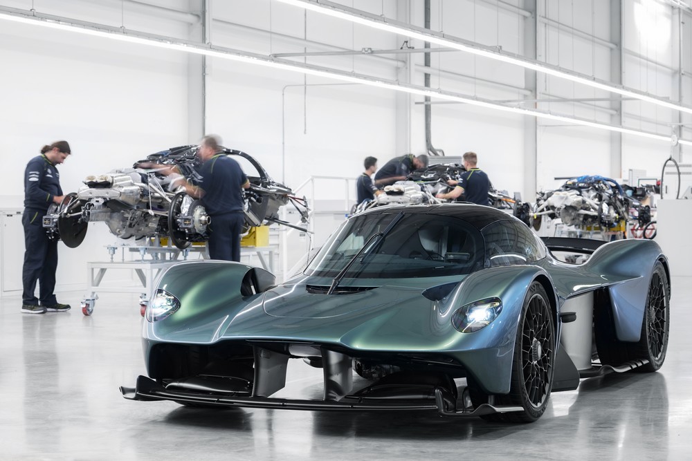 L'Aston Martin Valkyrie pourrait inspirer les prochaines sportives de la marque anglaise Mondial de l'Auto 2022