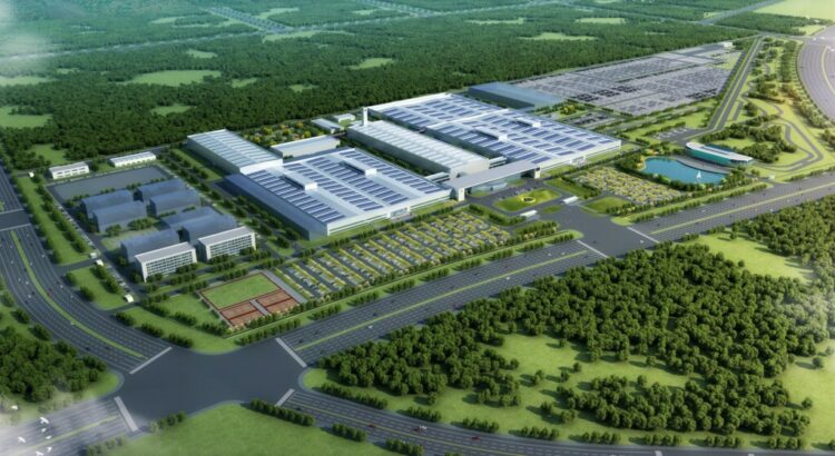 La future usine Lotus en Angleterre Mondial de l'Auto 2022