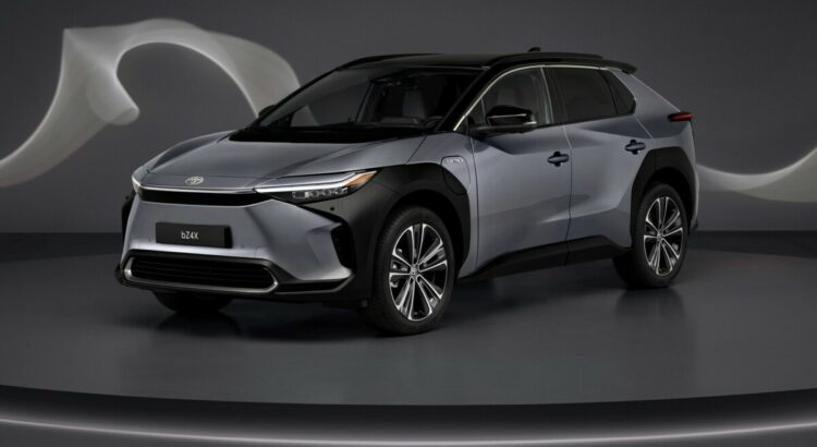 Toyota bZ4X parmi les suv électriques familiaux Mondial de l'Auto 2022