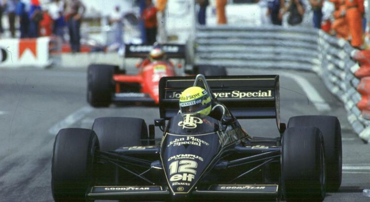 1985 GP F1 Monte Carlo, Ayrton Senna (BRA), Lotus 97T - Ayrton Senna Story - © Copyright: Photo4 / xpb.cc livrées de formule 1 Mondial de l'Auto 2022