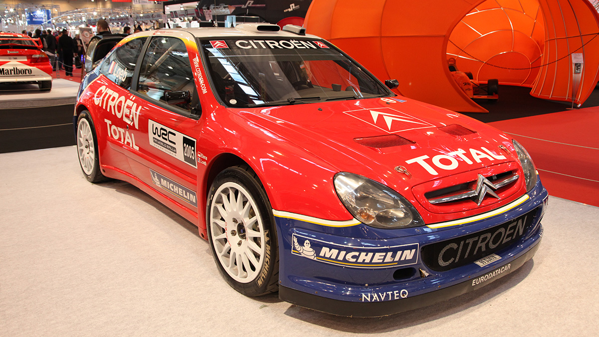 Citroën Xsara WRC voitures de compétition Mondial de l'Auto 2022