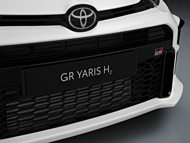 Toyota GR Yaris H2 Toyota mise sur l'hydrogène pour le futur de l'automobile Mondial de l'Auto 2022
