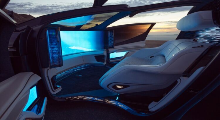 cadillac innerspace voiture autonome technologie technologique mondial de l'auto 2022