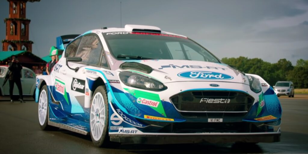ford fiesta WRC F1, WRC, Formule E : qui est le plus rapide sur route mouillée ? voiture de course Mondial de l'Auto 2022