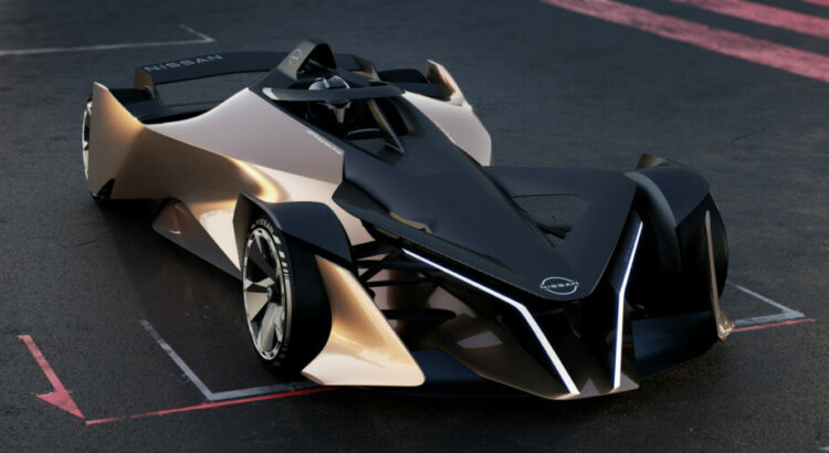 Nissan Ariya Single Seater Le concept s'inspire largement de la Formule E Mondial de l'Auto 2022
