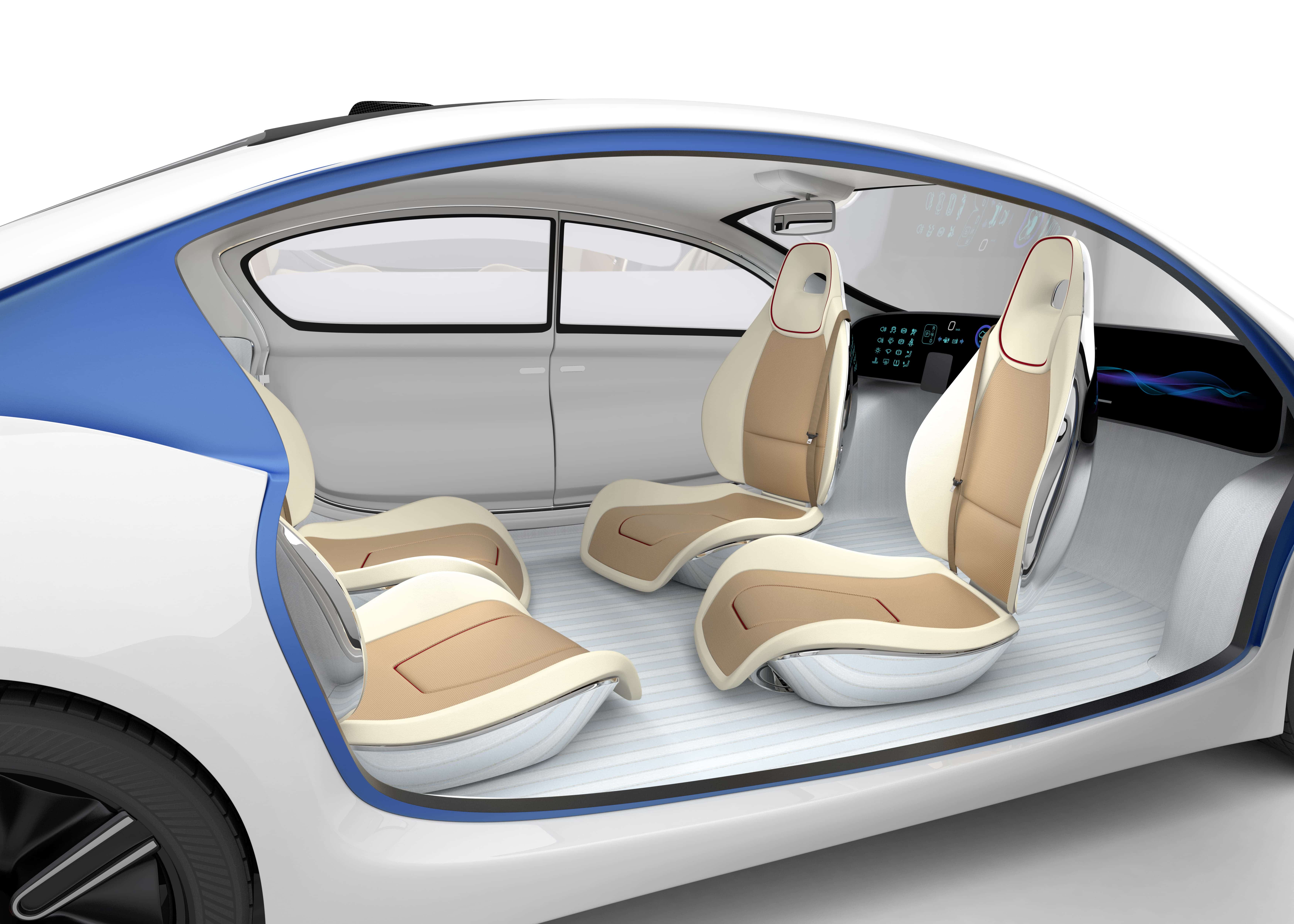 voiture autonome intérieur Mondial de l'Auto 2022