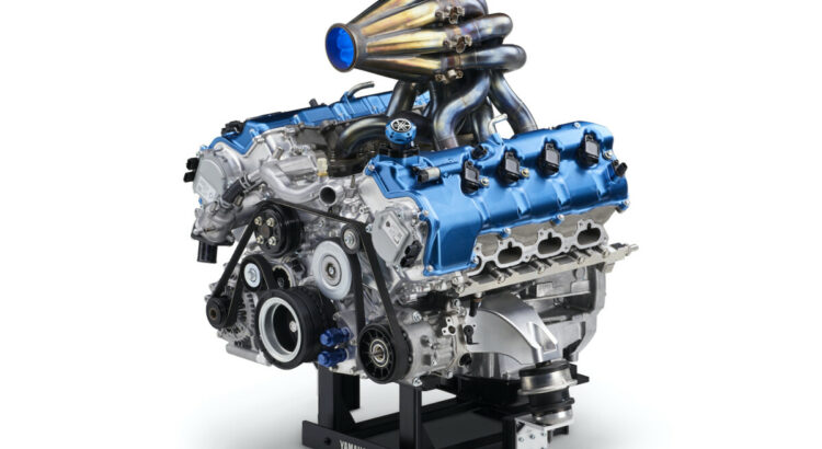 moteur hydrogène Yamaha prépare un V8 à hydrogène Mondial de l'Auto 2022