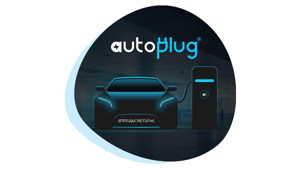 Autoplug est l'un des acteurs des solutions de bornes de recharge pour les voitures électriques et hybrides rechargeables. Crédit photo : Autoplug Mondial de l'Auto 2022