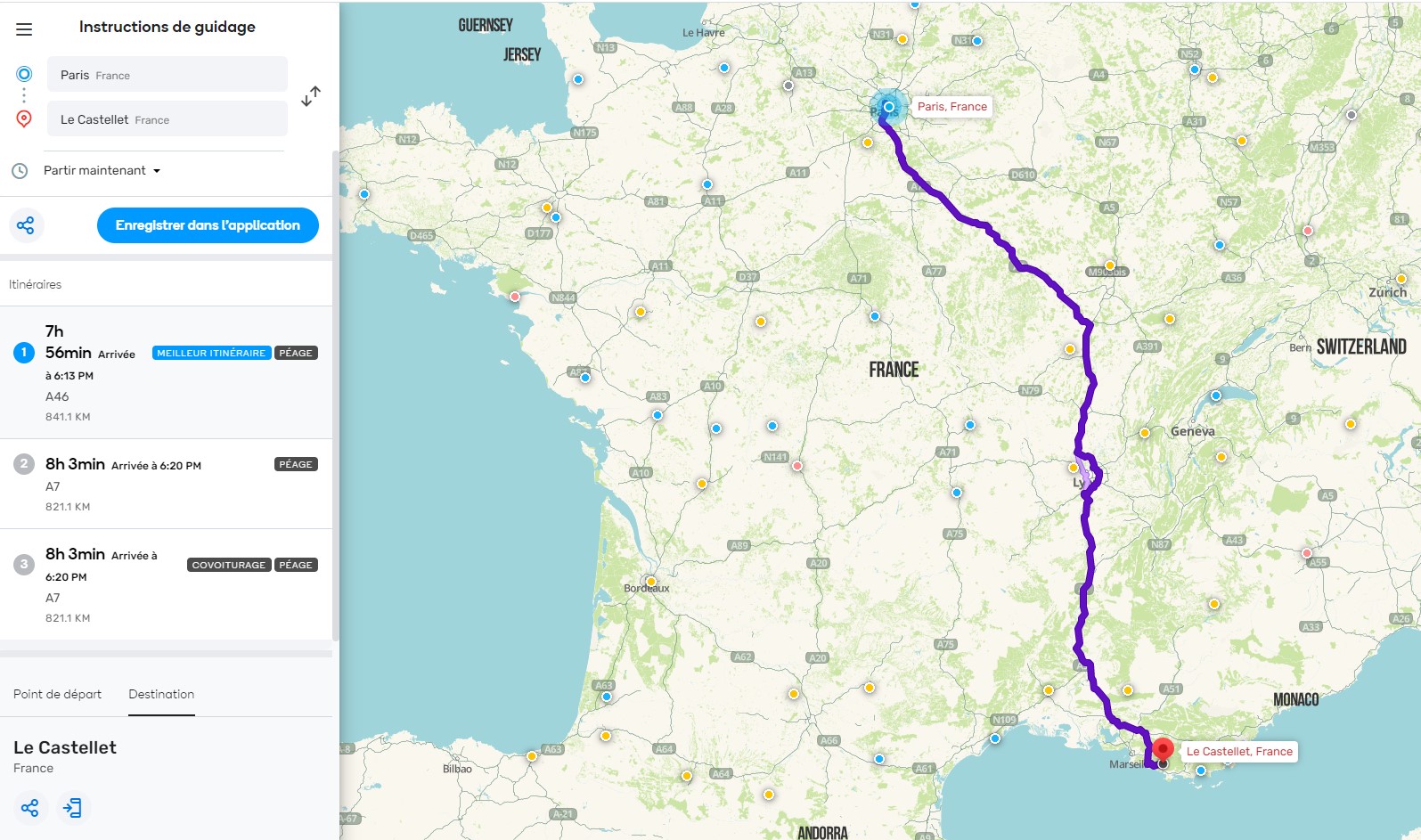 L'application Waze pour planifier son trajet pour les vacances Mondial de l'Auto 2022