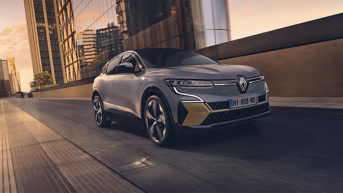 Renault présentera au Mondial de l'Auto 2022 ses modèles de reconquête du segment C, dont la Mégane E-Tech 100% électrique et son design novateur. Crédit photo : Renault Mondial de l'AUto 2022