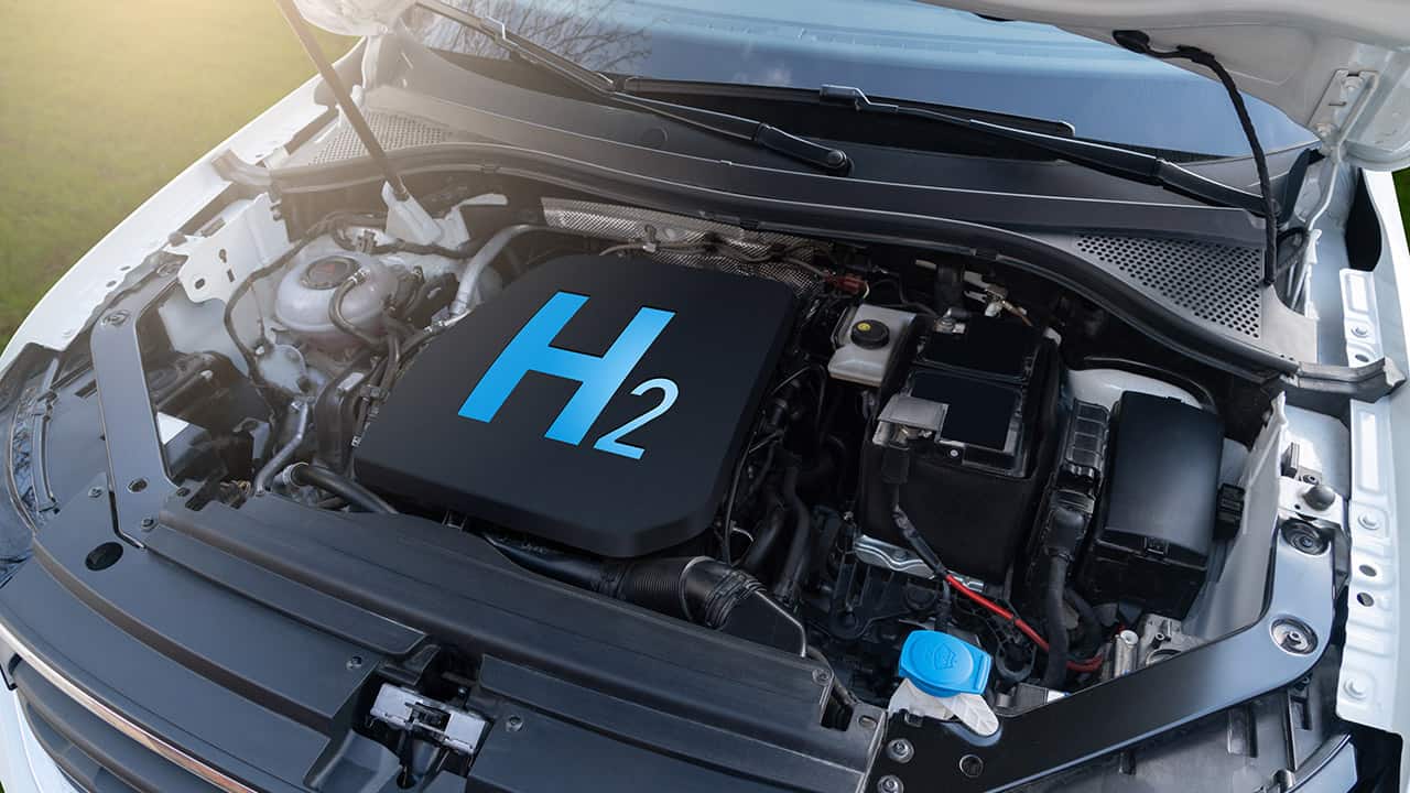 Une voiture à hydrogène