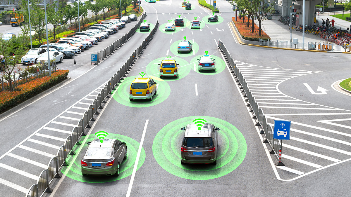Le Code de la route français a récemment été modifié pour autoriser la circulation de voitures autonomes de niveau 3 sur nos routes. Crédit photo : Shutterstock - Mondial de l'Auto 2022