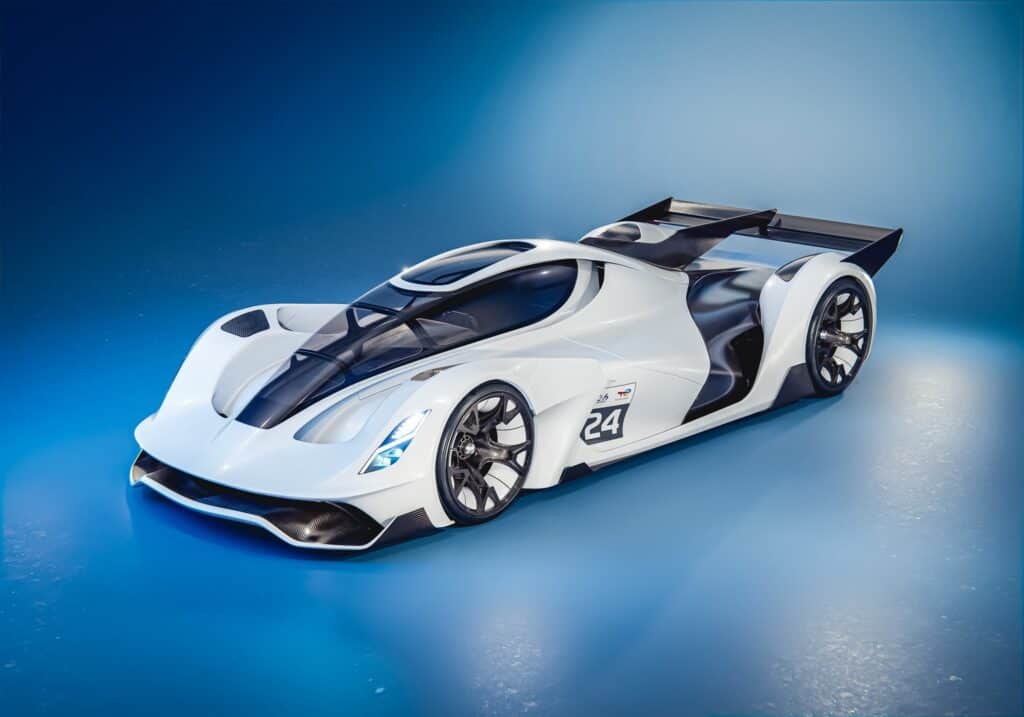 Mondial de l'auto, news, MissionH24 présente son nouveau prototype électrique hydrogène pour Le Mans 2026, 3/4 avant