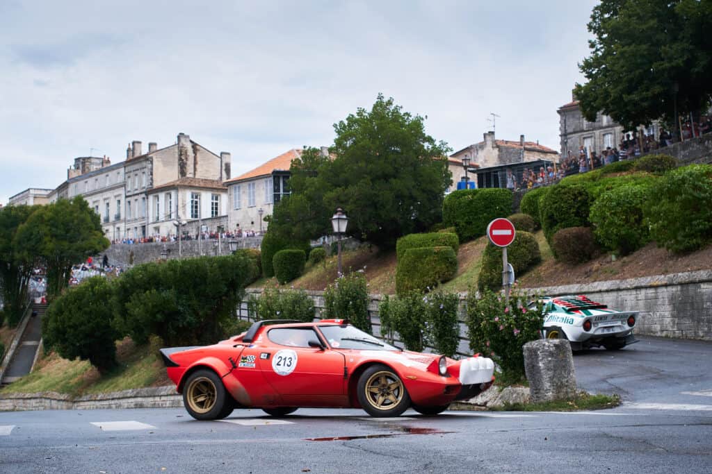 Mondial de l'Auto, passion, la Lancia Stratos fête les 50 ans de sa première victoire internationale au Circuit des remparts d'Angoulême