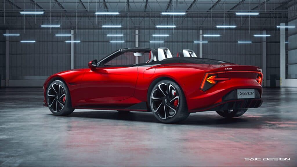 Anniversaires automobiles 2024 Mondial de l'Auto MG Motor Cyberster