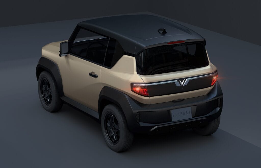 Mondial de l'Auto 2024, VinFast annonce le lancement mondial de son VF 3, la petite voiture électrique pour le grand public