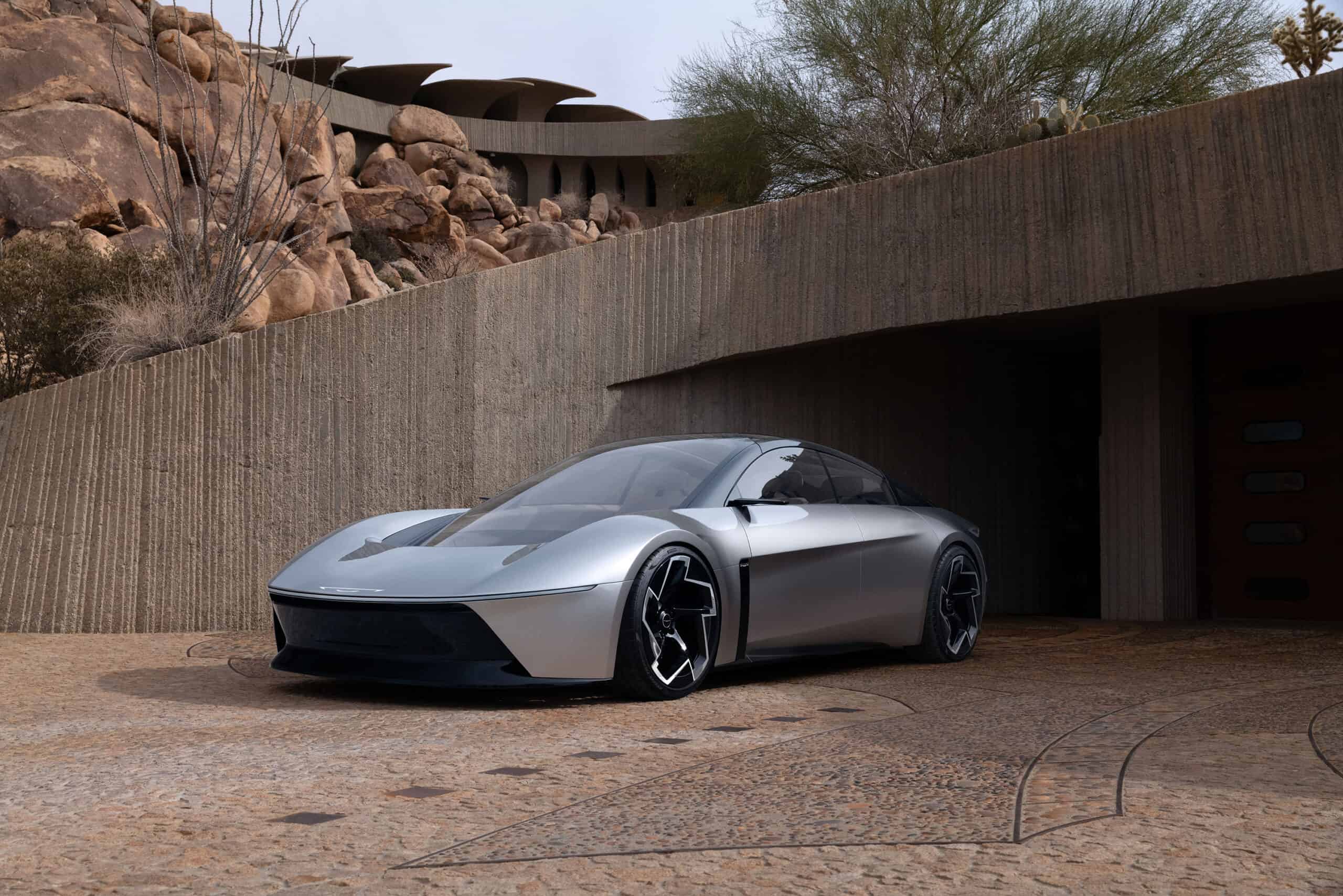 Le concept Chrysler Halcyon incarne un avenir entièrement électrique axé sur la durabilité, l'autonomie complète et des expériences de conduite personnalisées© 2024 Stellantis. All Rights Reserved