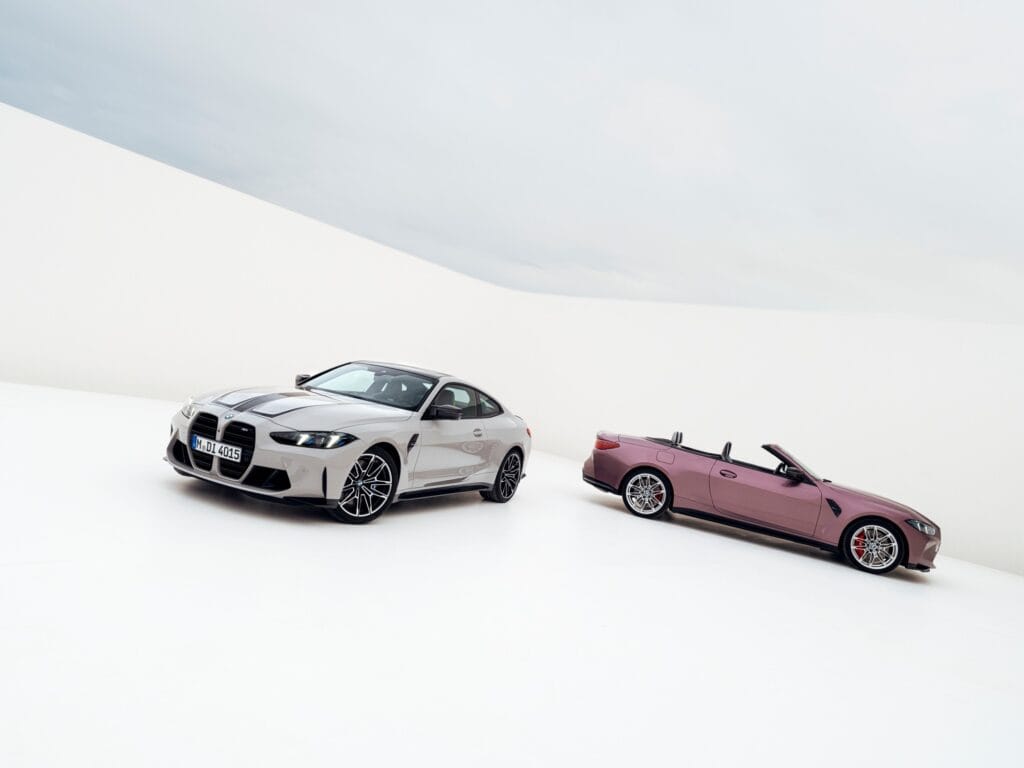 Mondial de l'Auto 2024, BMW M4 (2024),nouvelle version du coupé et du cabriolet