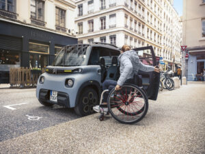 Mondial de l'auto 2024, Ami For All, la Citroën qui facilite la mobilité des PMR