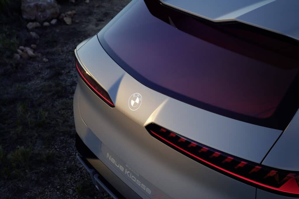 Mondial de l'auto 2024, BMW VISION NEUE KLASSE X détails arrière, le futur des SUV BMW