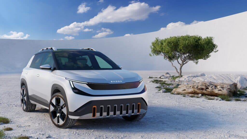 Mondial de l'auto 2024, Skoda révèle l'intérieur de son nouveau SUV Epiq (2025)