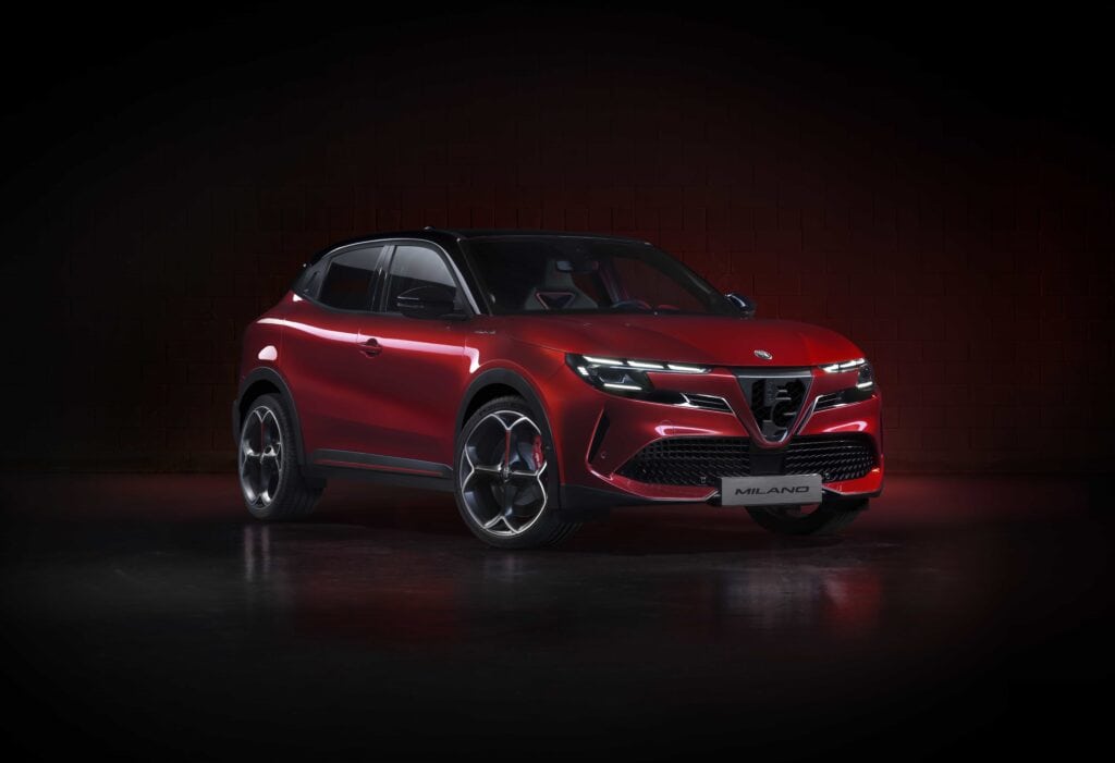 Nouvelle Alfa Romeo Junior, ex Milano, exterieur mondial de l'auto 2024