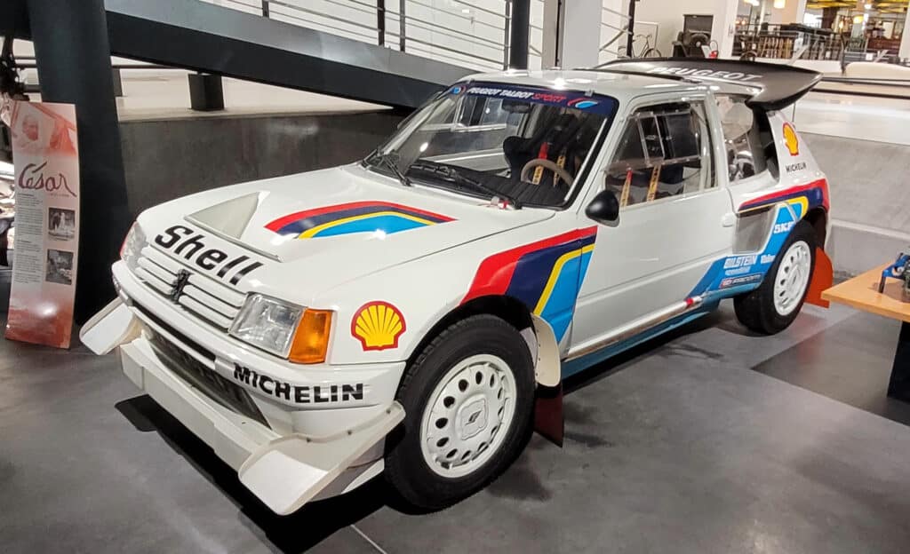 Turbo 16 T16 Evolution 2 40 ans avec Juha Kankkunen champion du monde des rallyes Mondial de l'Auto 2024