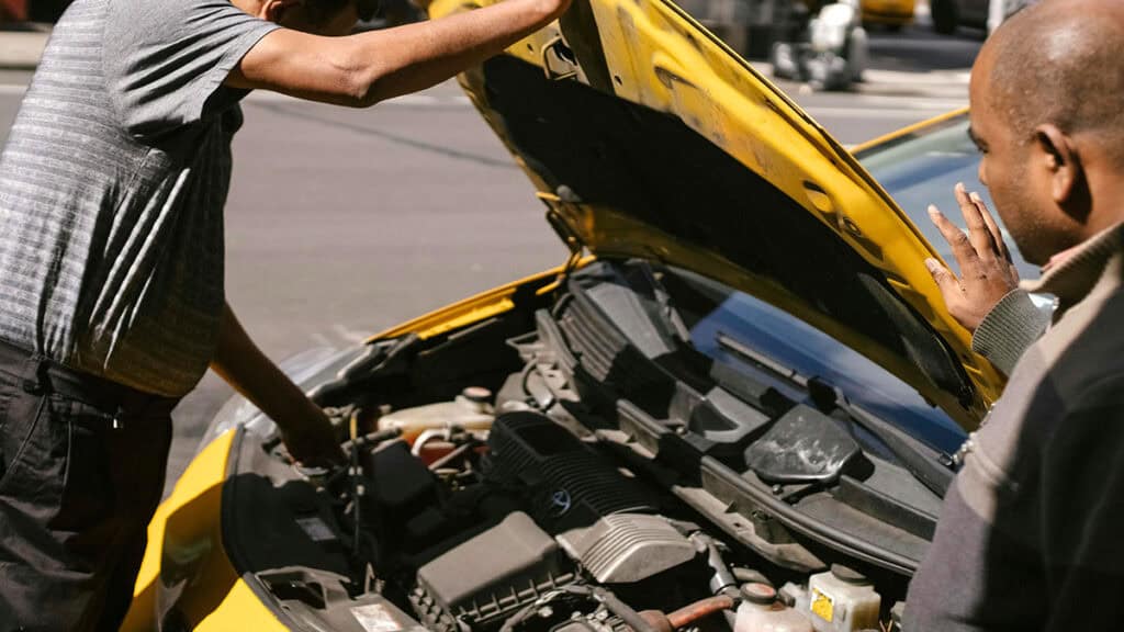 Voiture en panne