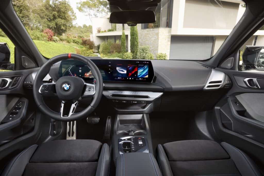 Mondial de l'auto 2024, Le tableau de bord de la nouvelle BMW Série 1 