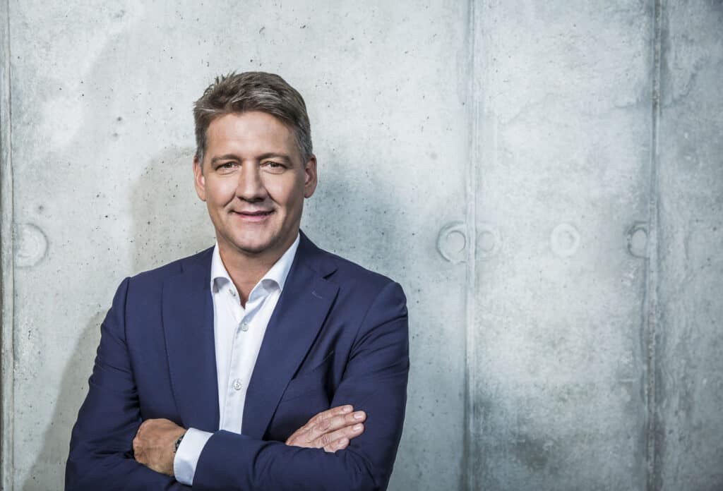 portrait de Gernot Doellner, PDG du groupe Audi, mondial de l'auto 2024