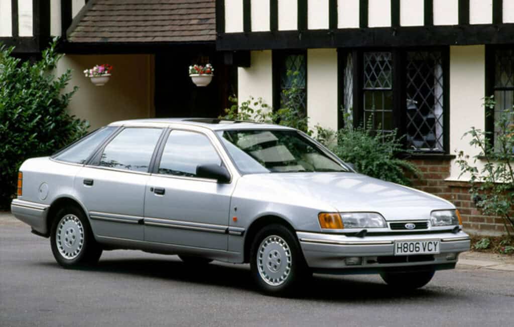 Voiture de l'année 1986 - Ford Scorpio, ABS de série, coty, car of the year, mondial de l'auto 2024