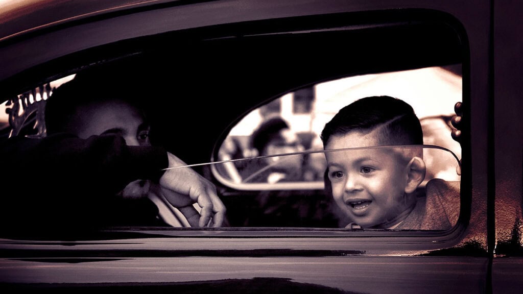 enfant voyage en voiture - siège auto positionnement - sécurité routière - mondial de l'auto 2024