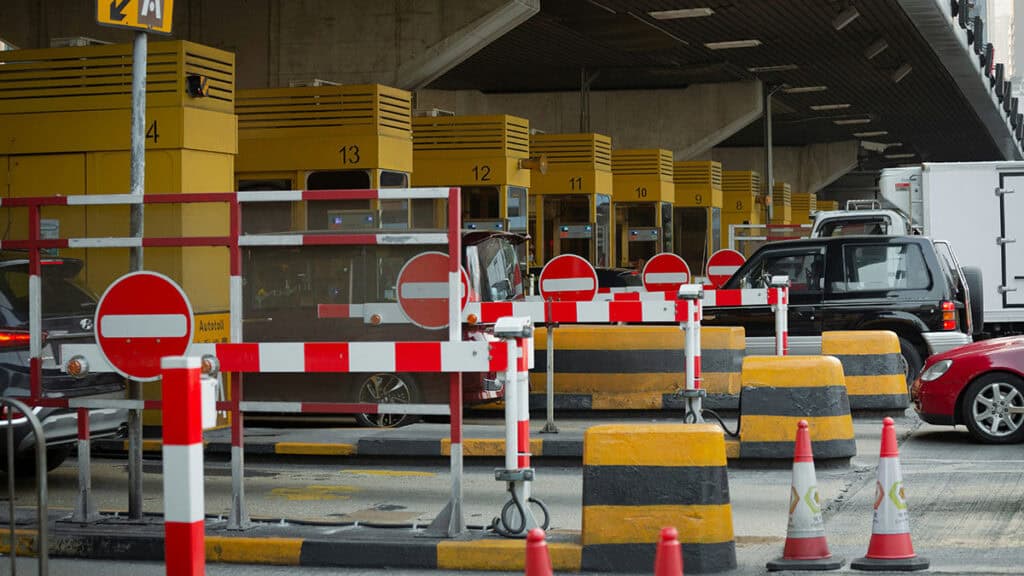 photo péage - mondial de l'auto 2026 - peage a flux libre fonctionnement 