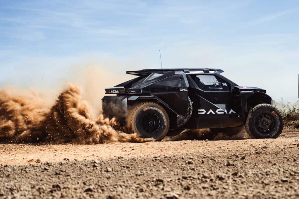 Dacia Sandrider, Dakar 2025 Mondial de l'Auto 2024