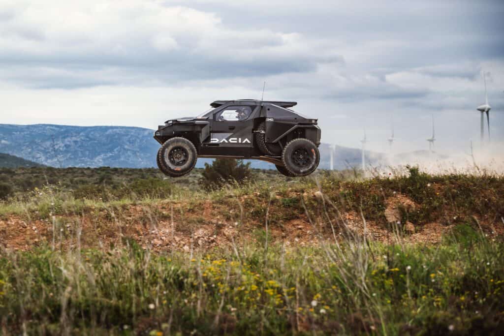 Dacia Sandrider, Dakar 2025, Sebastien Loeb, Mondial de l'Auto 2024