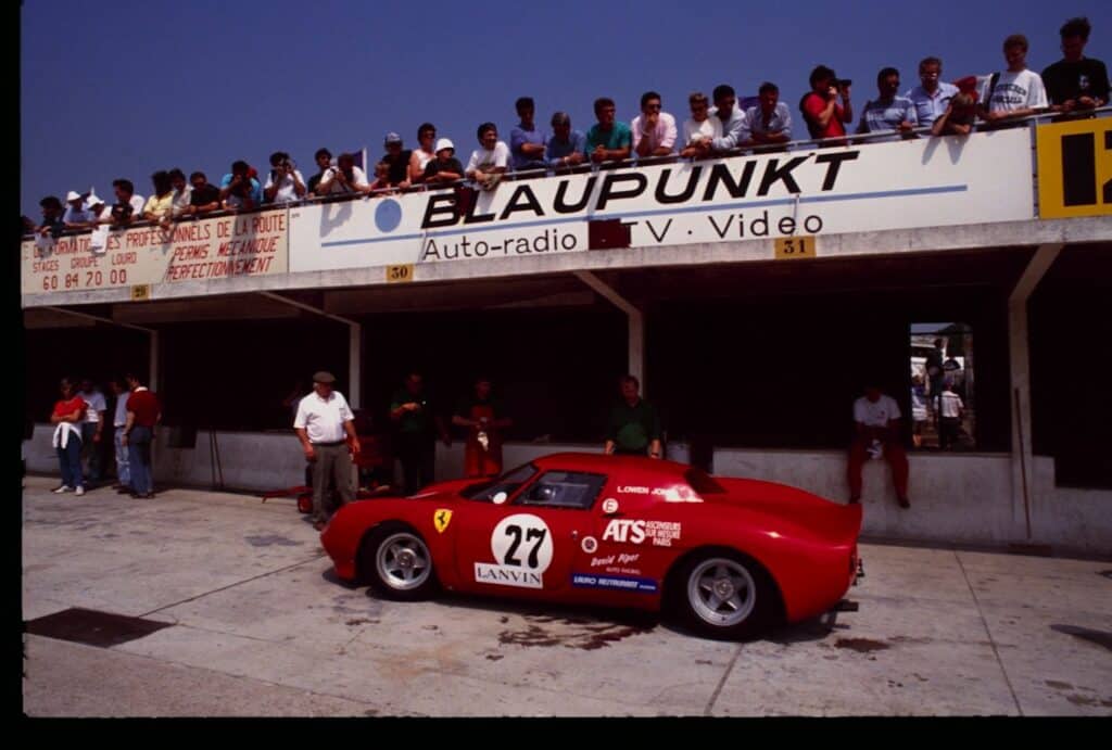 image archive Ferrari - âge d'or - circuit utac linas montlhery - mondial de l'auto 2024