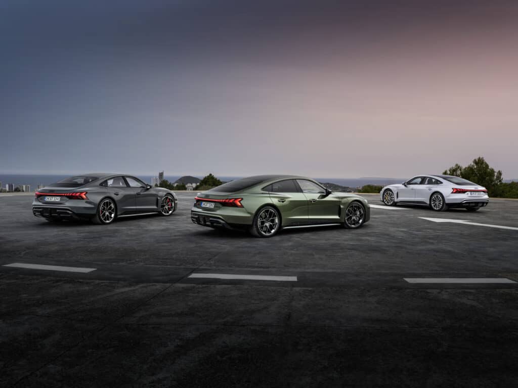 Audi e-tron GT, S e-tron GT, RS e-tron performance © Audi