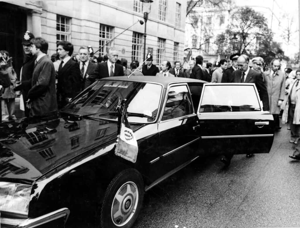 photo citroen - voiture de président - mondial de l'auto 2024 - photo archive