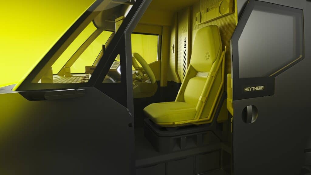 renault estafette concept - mondial de l'auto 2024 - cockpit