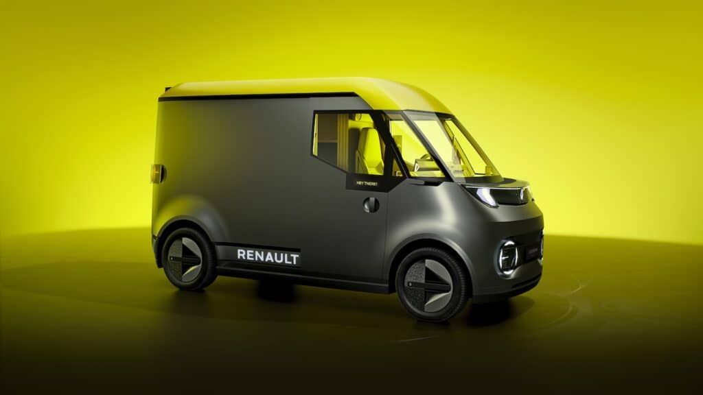 renault estafette concept - Renault utilitaire - photo de 3/4 - mondial de l'auto 2024