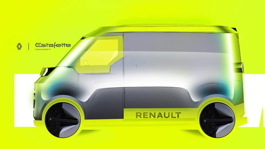 maquette 3D - renault utilitaire - estafette - mondial de l'auto 2024