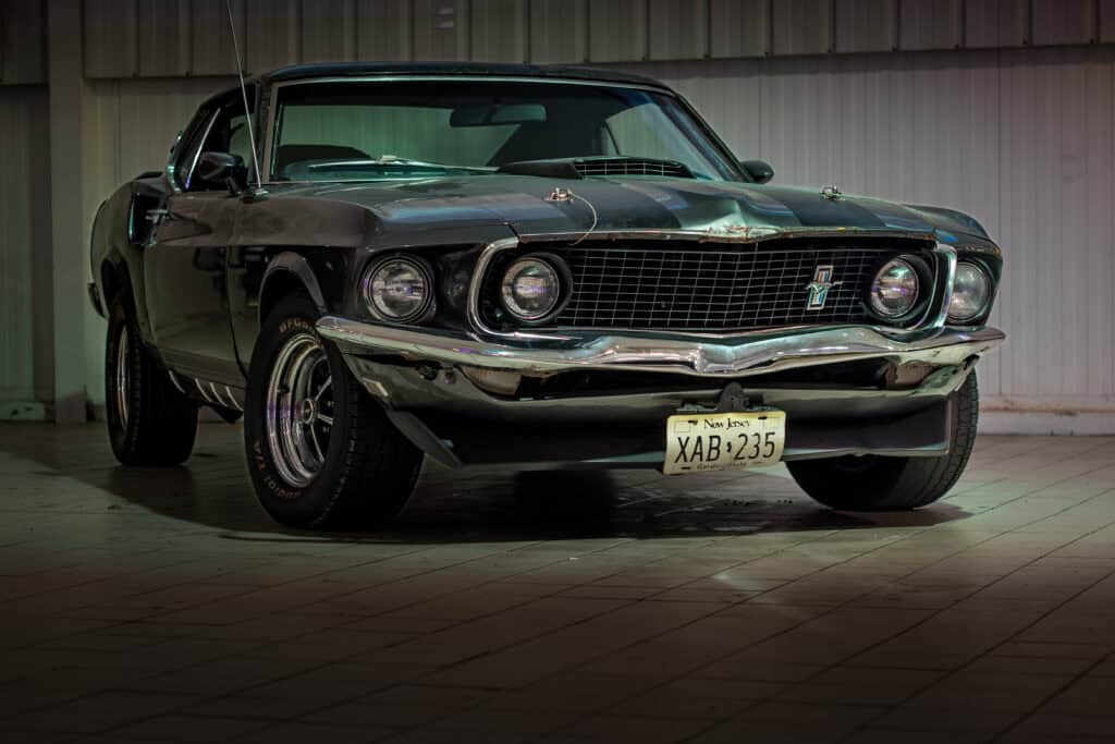 ford mustang - voiture de film - expo pop culture - mondial de l'auto 2024