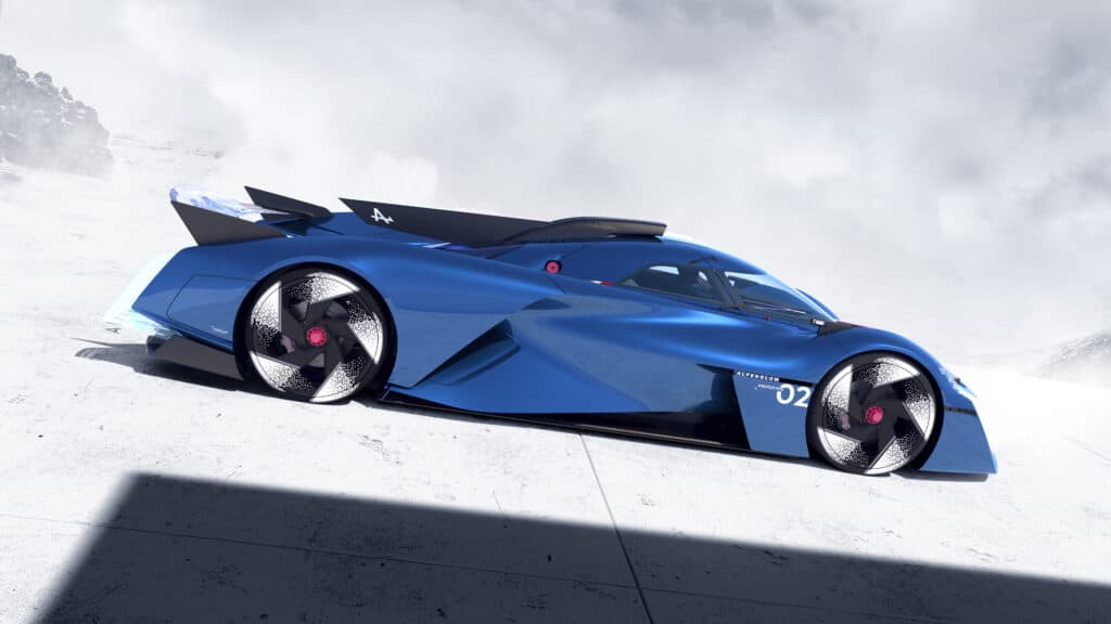 Alpenglow Hy6, Alpine, protoype, hydrogène, Mondial de l'Auto 2024