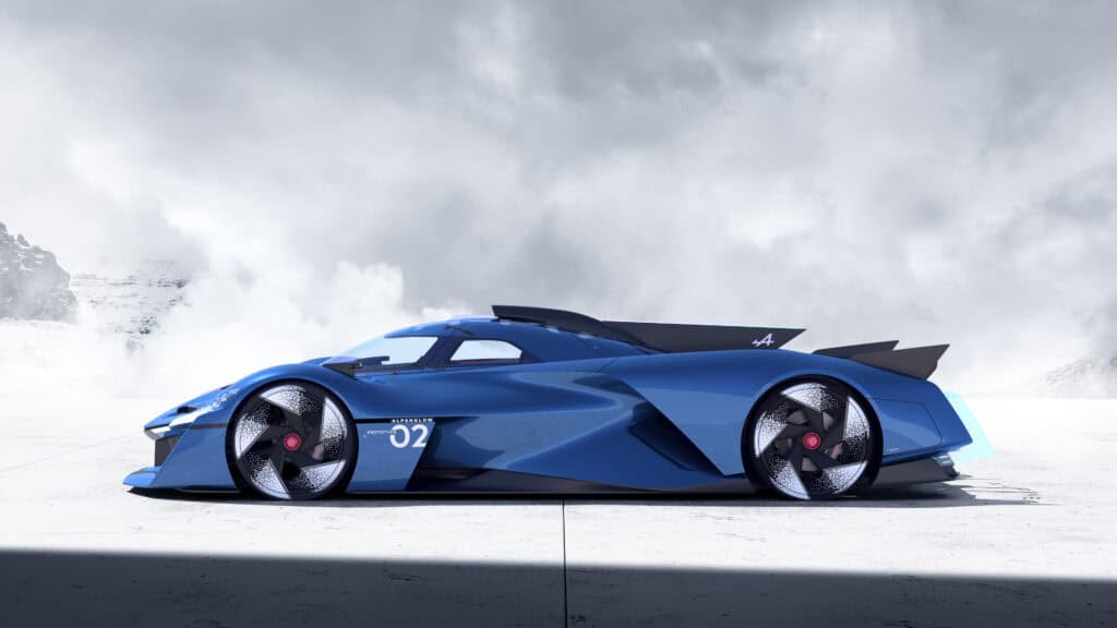 Alpenglow Hy6, Alpine, protoype, hydrogène, Mondial de l'Auto 2024