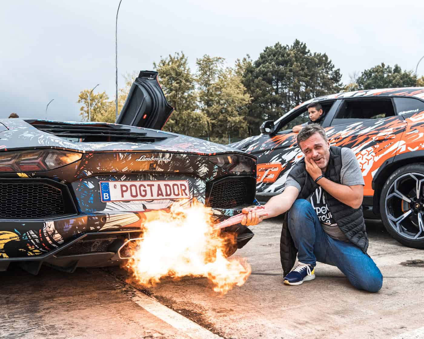 dream zone pog pogtador mondial de l'auto 2024 Autoplus - photo d'une voiture sur le centre d'essai