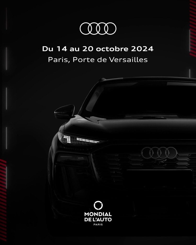 conference audi - mondial de l'auto 2024 - visuel de communication officiel 